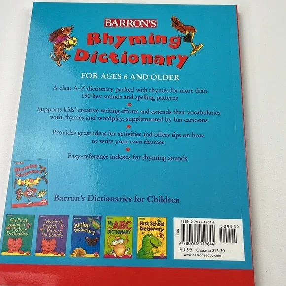 Barron's Rhyming Dictionary - Picture 2 of 8